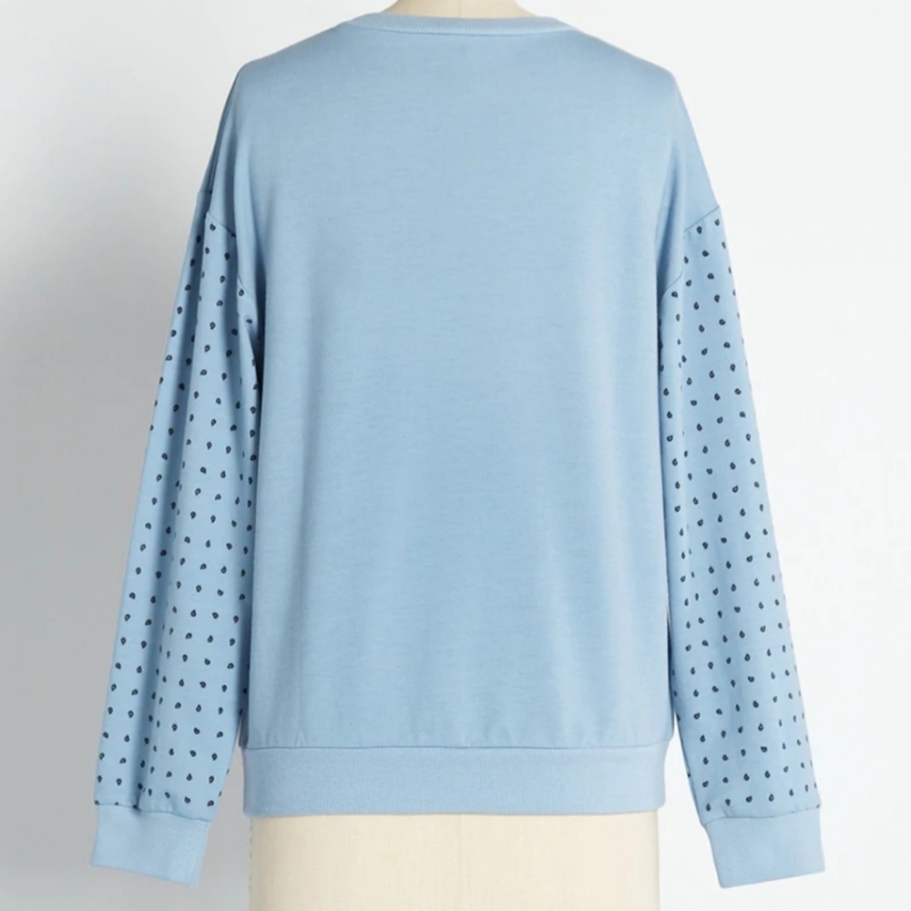 NWT Modcloth Bandana Style Sweatshirt - Picture 2 of 4